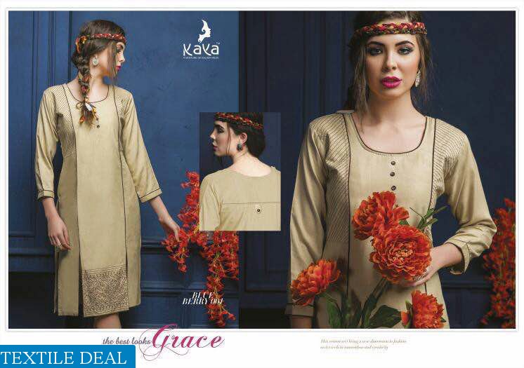 kaya Blueberry vol-2 Wholesale indian kurtis catalog